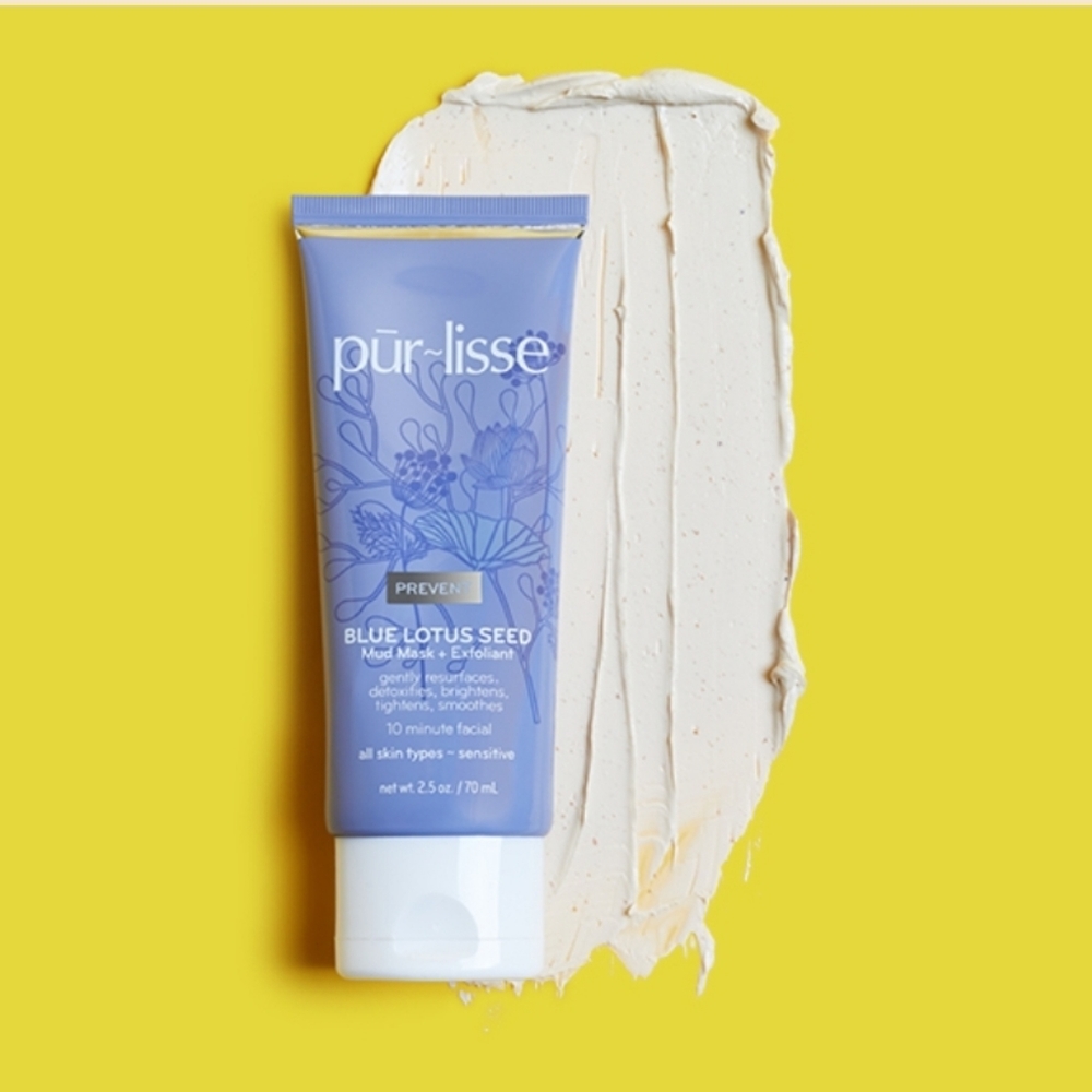 Purlisse Blue Lotus Seed Mud Mask & Exfoliant